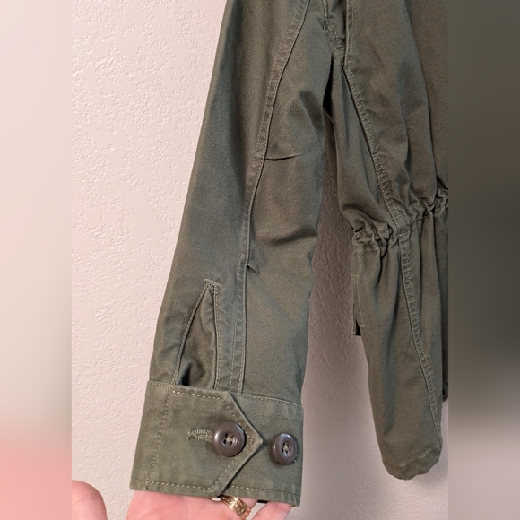 Polo by Ralph Lauren Olive Girls Military Style Field Jacket - Picture 4 of 12